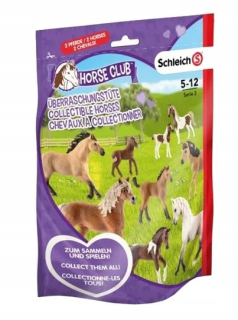SCHLEICH HORSES PONIES PREKVAPENIA 2v1 RUČNE MAĽOVANÉ POSTAVKY SÉRIA 2
